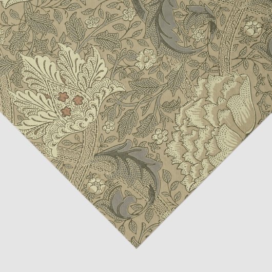 William Morris Windrush Wallpaper Pattern Seidenpapier (Ausschnitt)