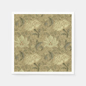 William Morris Windrush Wallpaper Pattern Serviette (Vorderseite)