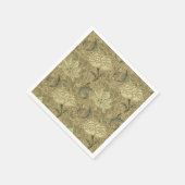William Morris Windrush Wallpaper Pattern Serviette (Ecke)