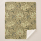 William Morris Windrush Wallpaper Pattern Sherpadecke (Vorderseite)