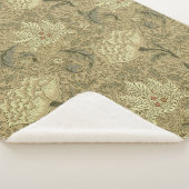 William Morris Windrush Wallpaper Pattern Sherpadecke (3/4)