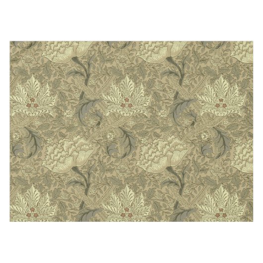 William Morris Windrush Wallpaper Pattern Tischdecke (Vorderseite (Horizontal))