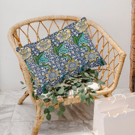 William Morris wirft Kissen in lebhaften Farben