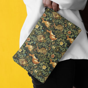 William Morris Woodland Floral Rabbits Weihnachten Zubehörtasche
