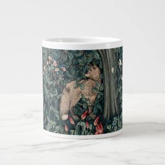 William Morris Woodland Tapestry Fox Jumbo-Tasse
