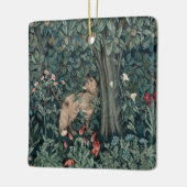 William Morris Woodland Tapestry Fox Keramikornament (Links)