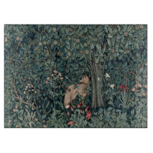 William Morris Woodland Tapestry Fox Schneidebrett
