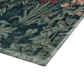 William Morris Woodland Tapestry Fox Schneidebrett (Ecke)