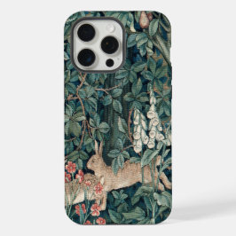William Morris Woodland Tapestry Rabbits iPhone 15 Pro Max Hülle
