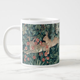 William Morris Woodland Tapestry Rabbits Jumbo-Tasse