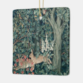 William Morris Woodland Tapestry Rabbits Keramikornament (Links)