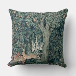 William Morris Woodland Tapestry Rabbits Kissen