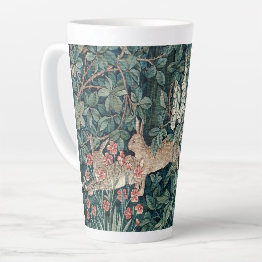 William Morris Woodland Tapestry Rabbits Milchtasse (Linke Ecke)