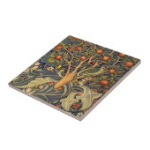 William Morris Woodpecker Pre-Raphaelite Fliese (Seite)