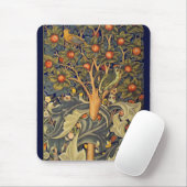 William Morris Woodpecker Pre-Raphaelite Mousepad (Mit Mouse)