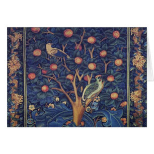 William Morris Woodpecker Tapester Birds Floral