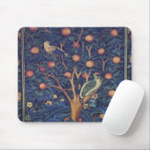 William Morris Woodpecker Tapester Birds Floral Mousepad (Mit Mouse)