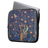William Morris Woodpecker Tapestes Arts & Crafts Laptopschutzhülle (Vorderseite Links)