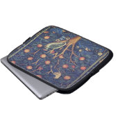 William Morris Woodpecker Tapestes Arts & Crafts Laptopschutzhülle (Vorne Knopf)