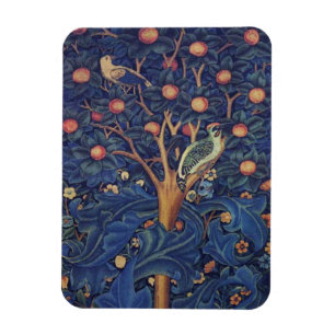 William Morris Woodpecker Tapestes Arts & Crafts Magnet