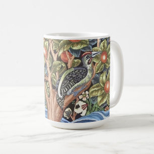 William Morris Woodpecker Tapestes Floral Vintag Kaffeetasse