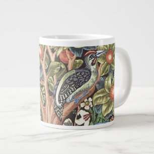 William Morris Woodpecker-Teppich Floral Vintage Jumbo-Tasse