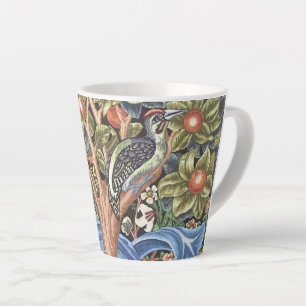 William Morris Woodpecker-Teppich Floral Vintage Milchtasse