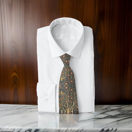 William * Morris WoodPecker Tree Krawatte