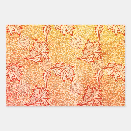 William Morris Wrapping Paper Flat Sheet SET Geschenkpapier Set (Vorderseite 3)