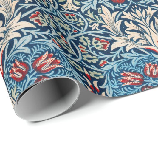 William Morris Wrapping Paper Geschenkpapier (Rolleneckpunkt)
