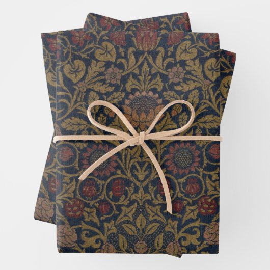 William Morris: Wrapping Paper zu Violet & Columbi Geschenkpapier Set (Beispiel)