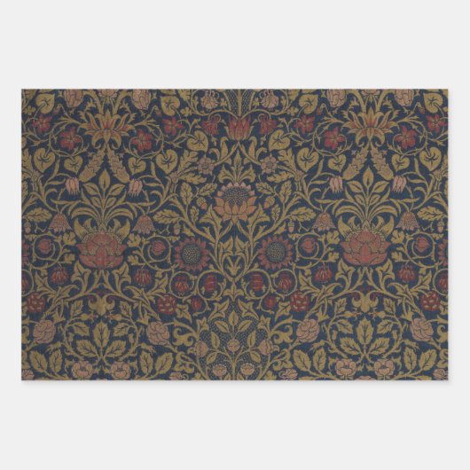William Morris: Wrapping Paper zu Violet & Columbi Geschenkpapier Set (Vorderseite)