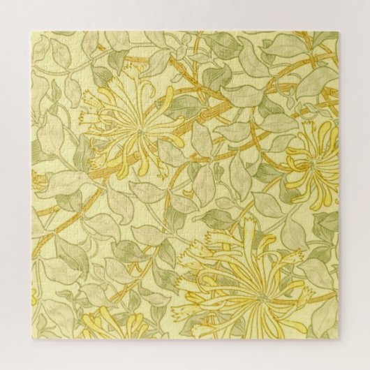 William Morris - Yellow Honeysuckle Puzzle (Vertikal)