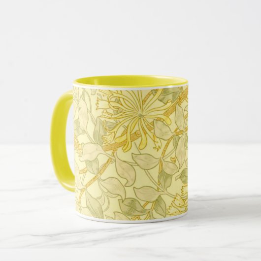William Morris - Yellow Honeysuckle Tasse (Vorderseite Links)