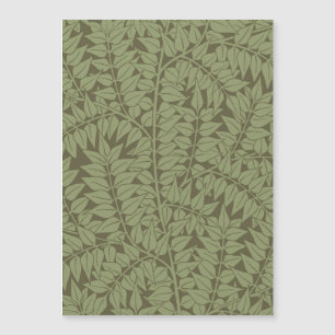 William Morris Zweig Art Nouveau klassisches Desig Magnetkarte