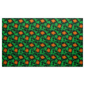 William Morrisanemone, -orange, -GRÜN und Stoff (Yard (91,4 cm))