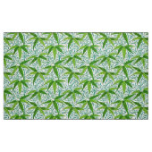William Morrisbambusdruck, -GRÜN und -WEISS Stoff (Fat Quarter (45,7 x 55,9 cm))