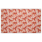 William Morrisbambusdruck, Mandarine Stoff (Fat Quarter (45,7 x 55,9 cm))