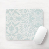 William Morrisborage-Decken-Papier im Blau Mousepad (Mit Mouse)