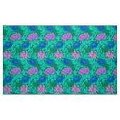 William Morrischrysanthemen, -aqua und -veilchen Stoff (Fat Quarter (45,7 x 55,9 cm))