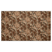 William Morrisdamast, -brown u. -BEIGE Stoff (Fat Quarter (45,7 x 55,9 cm))