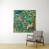 William MorrisFox und Fasan-Tapisserie-Druck Wandteppich (Beispiel)