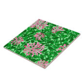 William Morrisgeißblatt, -ROSA und -GRÜN Fliese (Seite)