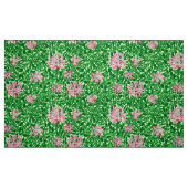 William Morrisgeißblatt, -ROSA und -GRÜN Stoff (Fat Quarter (45,7 x 55,9 cm))