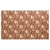 William Morrisiris und -lilie, Brown und TAN Stoff (Yard (91,4 cm))
