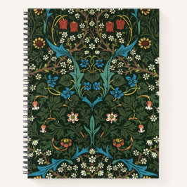 William Morris's (1834-1896) Tulip pattern. Notizblock