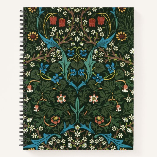 William Morris's (1834-1896) Tulip pattern. Notizblock (Vorderseite)