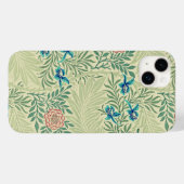 William Morris's berühmtes Larkspur-Muster Case-Mate iPhone Hülle (Rückseite (Horizontal))