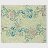William Morris's berühmtes Larkspur-Muster Geschenkpapier (Flach)