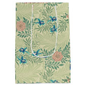 William Morris's berühmtes Larkspur-Muster Mittlere Geschenktüte (Rückseite)